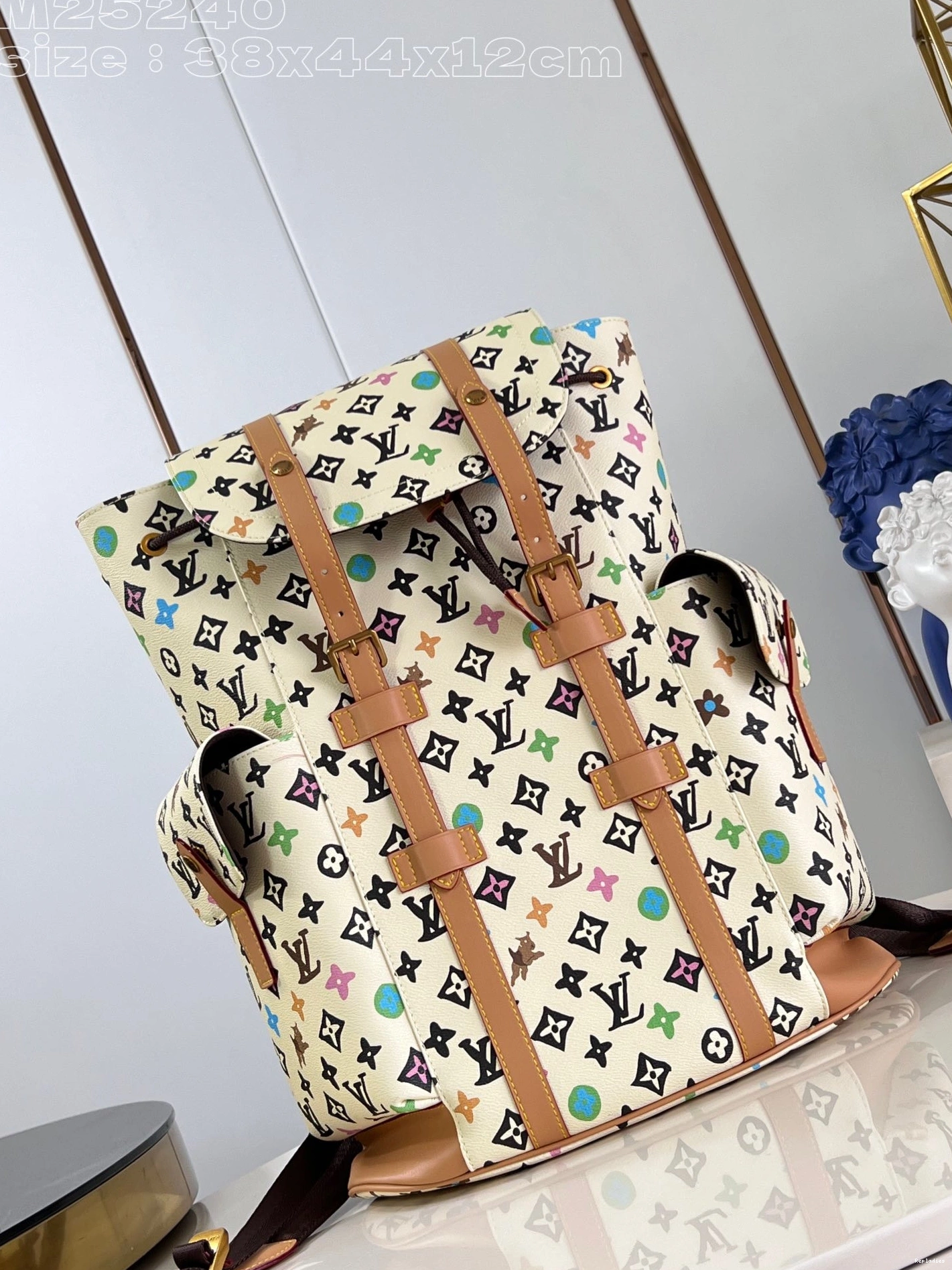 Cheap Christopher Louis Vuitton MM-38*44*12.5CM Backpack 0819